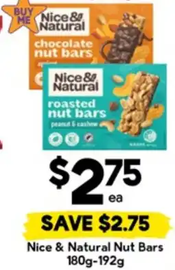 Drakes Nice & Natural Nut Bars offer
