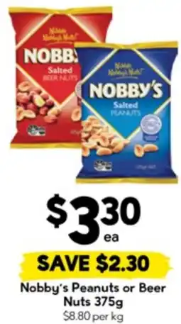 Drakes Nobby's peanuts or beer nuts offer