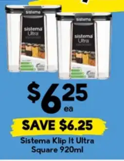 Drakes Sistema Klip It Ultra Square offer