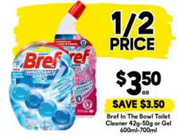 Drakes Bref In The Bowl Toilet Cleaner or Gel offer