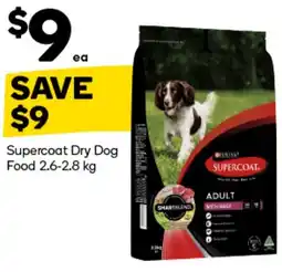 Woolworths Supercoat dry dog food offer
