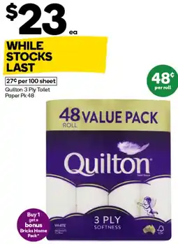 Woolworths While stocks last offer