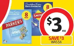 Coles Smith's Potato Chip Lunchbox Multipack Original offer