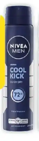 Coles Nivea Deo Aero Men Cool Kick offer