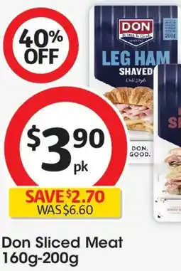 Coles Don Double Smoked Leg Ham offer