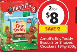 Coles Arnott's Tiny Teddy Chocolate Multipack offer