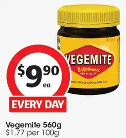 Coles Vegemite Spread offer