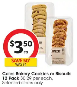 Coles Coles Bakery Chocolate Chip Cookies Value Pack offer