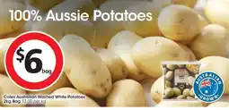 Coles Coles Potatoes Washed offer