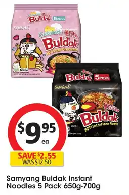 Coles Samyang Buldak Hot Chicken Ramen Carbonara offer