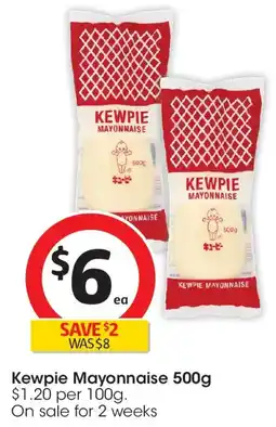 Coles Kewpie Mayonnaise offer