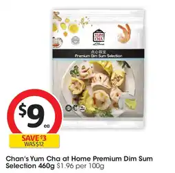 Coles Chan's Yum Cha At Home Premium Dim Sum Selection offer