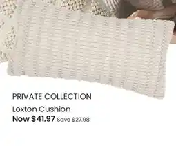 Myer Private collection loxton cushion offer