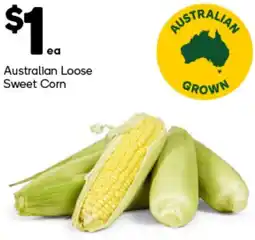 Woolworths Australian loose sweet corn offer