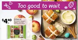 Woolworths Woolworths indulgent apple & cinnamon hot cross buns offer