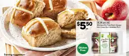 Woolworths Woolworths free from gluten hot cross bun offer