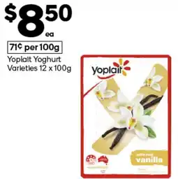 Woolworths Yoplait yoghurt offer