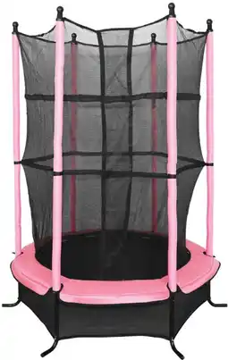 Toymate Skyfly 4.5ft Springrush Trampoline Pink offer
