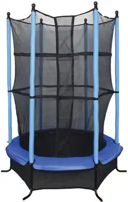 Toymate Skyfly 4.5ft Springrush Trampoline Blue offer