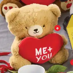 Coles Valentine's Bear With Candy Heart offer