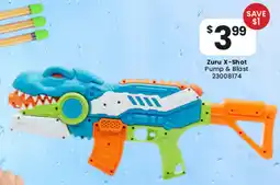 Toymate Zuru X-Shot Pump & Blast offer