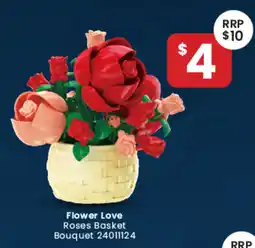Toymate Flower Love Roses Basket Bouquet offer