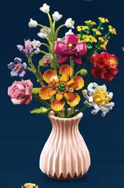 Toymate Flower love pink vase large bouquet offer