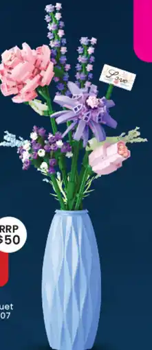 Toymate Flower love blue vase bouquet offer