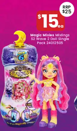 Toymate Magic Mixies Mixlings S2 Wave offer