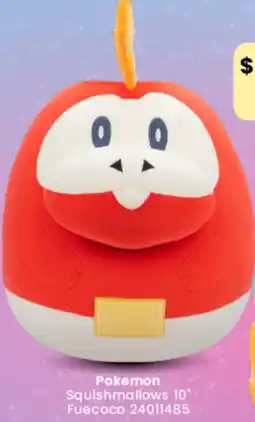 Toymate Pokemon Squishmallows Fuecoco offer