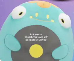 Toymate Pokemon Squishmallows Belibolt offer