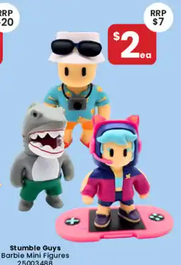 Toymate Stumble Guys Barbie Mini Figures offer