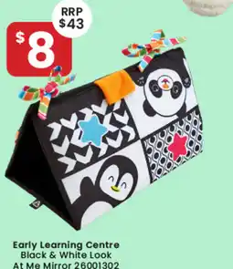 Toymate Early Learning Centre Black & White Look At Me Mirror offer