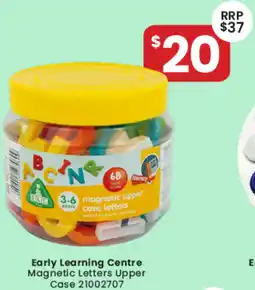 Toymate Early learning centre magnetic letters upper case offer