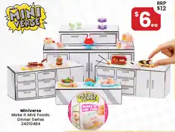 Toymate Miniverse make it mini food offer