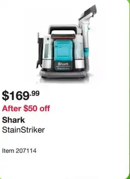 Costco Shark stainstriker offer