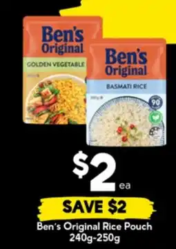 Drakes Ben's Original Rice Pouch offer