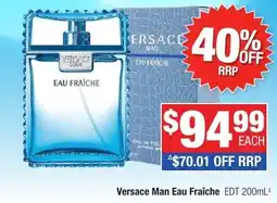 Direct Chemist Outlet Versace Man Eau Fraîche offer
