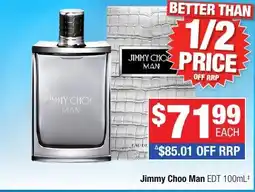 Direct Chemist Outlet Jimmy Choo Man offer