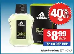 Direct Chemist Outlet Adidas Pure Game EDT offer