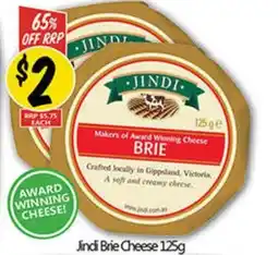 NQR Jindi Brie Cheese offer