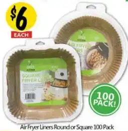 NQR Air Fryer Liners Round or Square offer