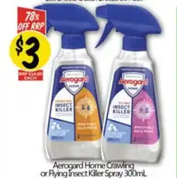 NQR Aerogard Home Crawling or Flying Insect Killer Spray offer