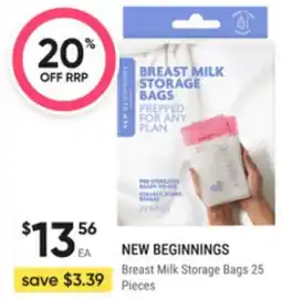 Super Pharmacy Breast Milk Storage Bags offer