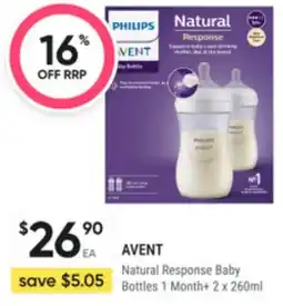 Super Pharmacy Natural Response Baby Bottles offer