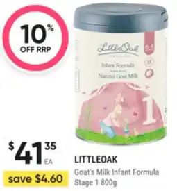 Super Pharmacy Goat's milk infant formula stage 1 offer