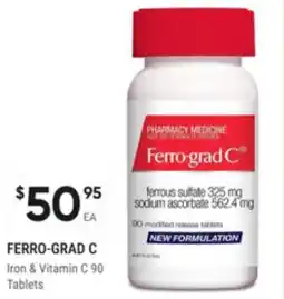 Super Pharmacy FERRO-GRAD C Iron & Vitamin C offer