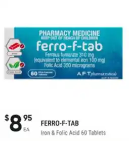 Super Pharmacy Ferro-f-tab iron & folic acid offer