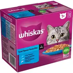 IGA Whiskas Favourites Wet Cat Food 12×85g Selected Varieties offer