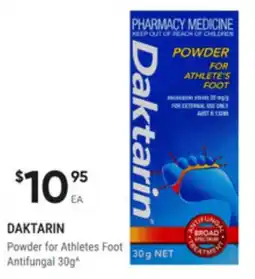 Super Pharmacy Daktarin powder for athletes foot antifungal offer